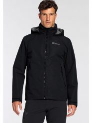Jack Wolfskin Kurtka funkcyjna "Elderberg" w kolorze czarnym rozmiar: XXL. Czarne kurtki outdoor męskie Jack Wolfskin, xxl, bez wzorów, bez kaptura. Za 303.06 zł.