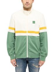 Mustang Bluza w kolorze kremowo-zielono-pomarańczowym rozmiar: L. Brązowe bluzy bez kaptura męskie Mustang, l, z bawełny. Za 158.10 zł.