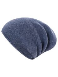 Zwillingsherz Kaszmirowa czapka beanie w kolorze niebieskim rozmiar: onesize. Niebieskie czapki zimowe damskie Zwillingsherz, z kaszmiru. Za 136.45 zł.
