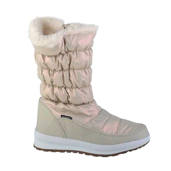 Buty Zimowe Damskie Holse. Brązowe trapery damskie CMP, bez obcasa. Za 456.99 zł.