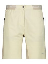 Cmp Szorty kolarskie 3w1 w kolorze beżowym rozmiar: 38. Brązowe spodenki sportowe damskie CMP, z materiału, rowerowe. Za 157.73 zł.