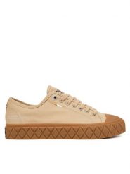 Palladium Trampki Palla Ace Cvs 74447-219-M Beżowy jasny. Brązowe trampki i tenisówki damskie Palladium, bez wzorów, z materiału. Za 379.99 zł.