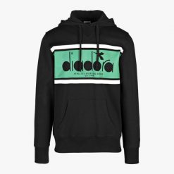 Bluza męska DIADORA HOODIE SPECTRA. Czarne bluzy bez kaptura męskie Diadora, m. Za 99.99 zł.