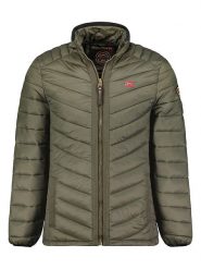 Geographical Norway Kurtka pikowana "Carliti" w kolorze oliwkowym rozmiar: M. Brązowe kurtki męskie Geographical Norway, m, bez wzorów, bez kaptura. Za 237.73 zł.