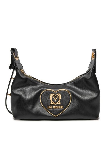 LOVE MOSCHINO Torebka JC4121PP1LLB0000 Czarny. Czarne torebki klasyczne damskie Love Moschino, bez wzorów, ze skóry, bez dodatków. Za 509.99 zł.