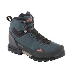 Buty trekkingowe Millet G Trek 4 Gore-Tex niebieskie. Niebieskie buty trekkingowe męskie Millet, z gore-texu, bez zapięcia, trekkingowe, gore-tex. Za 964.75 zł.