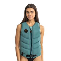Kamizelka asekuracyjna damska Jobe Fragment Life Vest Vintage Teal. Niebieskie kamizelki damskie JOBE, l, z materiału. Za 569.00 zł.