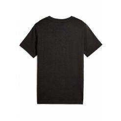 Młodzieżowa koszulka Essentials Logo Lab PUMA Black. Czarna bluzki damskie Puma, l, bez wzorów, młodzieżowe, bez kołnierzyka, bez ramiączek. Za 89.00 zł.