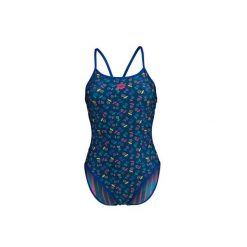 Damski 1-częściowy dwustronny kostium kąpielowy Arena. Niebieskie bikini damskie Arena, bez wzorów. Za 240.99 zł.