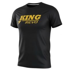 Koszulka King Pro Boxing Revo 2. Czarne szorty męskie KING PRO BOXING, l, bez wzorów, z tkaniny, bez ramiączek. Za 179.50 zł.