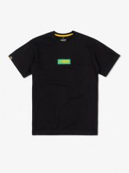 Koszulka sportowa MANTO block 24 z krótkim rękawem. Czarne t-shirty sportowe męskie Manto, xs, z bawełny, bez ramiączek. Za 87.99 zł.