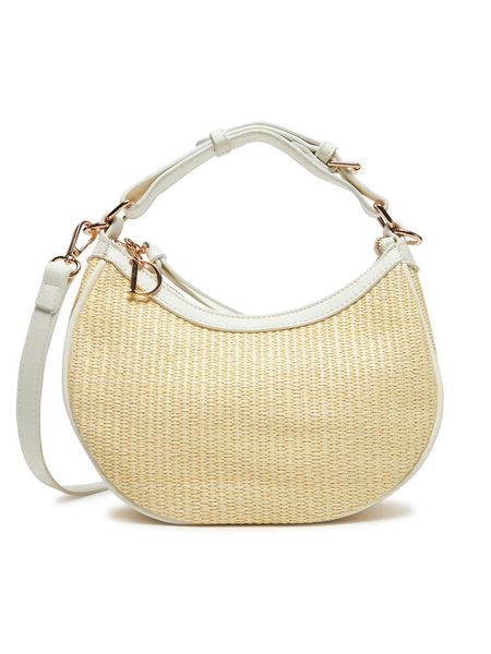 DeeZee Torebka LA482-1926-1 Biały. Białe torebki klasyczne damskie DeeZee, bez wzorów, ze skóry, bez dodatków. Za 89.99 zł.