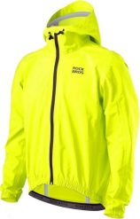Kurtka Przeciwdeszczowa ROCKBROS (Unisex) – Wodoodporna. Żółte kurtki damskie ROCKBROS, l, bez wzorów, z materiału, bez kaptura. Za 338.60 zł.