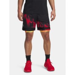Spodenki koszykarskie męskie Uder Armour Curry Statement I. Czarne szorty męskie Under Armour, na lato, bez wzorów. Za 249.99 zł.