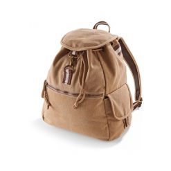 Plecak z płótna Quadra Vintage. Białe plecaki damskie QUADRA, bez wzorów, vintage. Za 152.55 zł.
