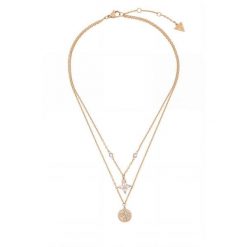 Naszyjnik Guess. Żółte naszyjniki damskie Guess, złote. Za 349.99 zł.
