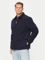 Hunter Kurtka przejściowa Walter HARM0004242 Granatowy Regular Fit. Niebieskie kurtki męskie Hunter, l, bez wzorów, z syntetyku, bez kaptura. Za 429.99 zł.