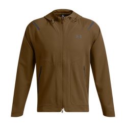 Kurtka wiatrówka męska Under Armour Unstoppable Left Chest Jacket. Czarne kurtki męskie Under Armour, m, bez wzorów, z softshellu, sportowe, bez kaptura. Za 329.99 zł.