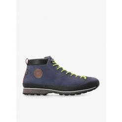 Buty outdoor męskie Lomer Bio Naturale Mid MTX. Niebieskie buty trekkingowe męskie LOMER, bez zapięcia, outdoorowe. W wyprzedaży za 449.99 zł.