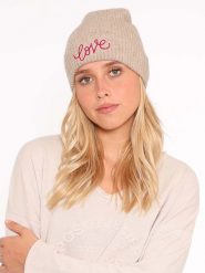Zwillingsherz Kaszmirowa czapka beanie w kolorze jasnobrązowym rozmiar: onesize. Brązowe czapki zimowe damskie Zwillingsherz, z kaszmiru. Za 219.60 zł.