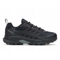 Buty trekkingowe męskie MERRELL SPEED STRIKE 2 MID wysokie wodoodporne. Czarne buty trekkingowe męskie MERRELL, bez zapięcia. Za 469.00 zł.