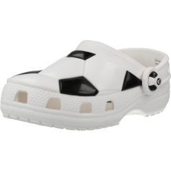 Sandały CROCS CLASSIC SOCCER BALL CLOG Biały. Białe sandały męskie Crocs, z syntetyku, bez zapięcia. Za 187.99 zł.