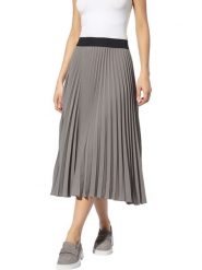 Heine Spódnica w kolorze szarym rozmiar: 40. Szare spódniczki damskie Heine, bez wzorów, midi, proste. Za 87.19 zł.