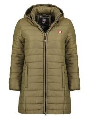 Canadian Peak Kurtka pikowana "Atikeak" w kolorze khaki rozmiar: L. Brązowe kurtki damskie Canadian Peak, l, bez wzorów, bez kaptura. Za 237.17 zł.