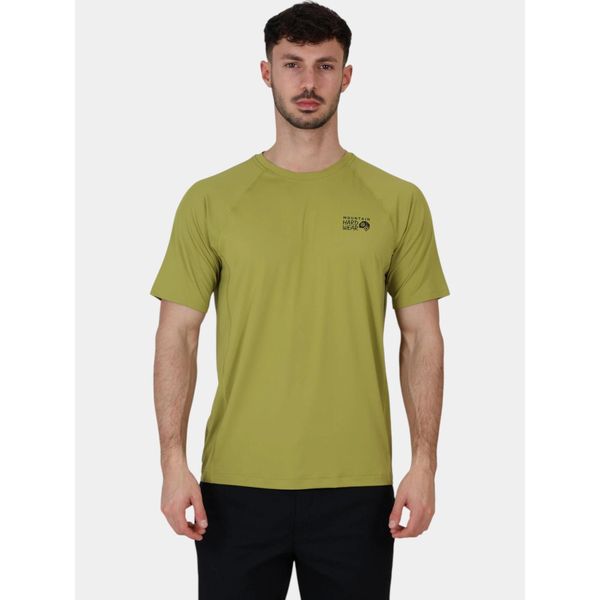 Koszulka sportowa męska Mountain Hardwear Crater Lake. Zielone t-shirty sportowe męskie MOUNTAIN HARDWEAR, m, bez ramiączek, trekkingowe. Za 239.00 zł.