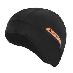 Czapka letnia z jedwabiu sportowa czarna. Czarne czapki męskie WEST BIKING, na lato, bez wzorów, z jedwabiu, casualowe. Za 55.60 zł.