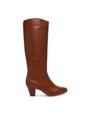LAUREN RALPH LAUREN Kozaki Emrsyn Tl Hl Bo Tal 802P15714002 Brązowy. Brązowe kozaki damskie Lauren Ralph Lauren, ze skóry, bez obcasa, na słupku. Za 1,499.00 zł.