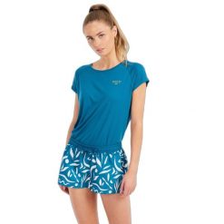 Koszulka damska Protest Happy. Niebieskie bluzki sportowe damskie Protest, xs, bez kołnierzyka, bez ramiączek. Za 189.99 zł.