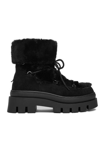 DeeZee Śniegowce HX21069-13 Czarny. Czarne śniegowce damskie DeeZee, z materiału. Za 159.99 zł.