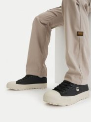 G-Star Raw Trampki EO-ALEX2-02 Czarny. Czarne trampki i tenisówki męskie G-Star, bez wzorów, ze skóry, bez zapięcia. Za 126.99 zł.