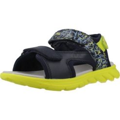 Sandały GEOX J SANDAL AIRADYUM BO Niebieski. Niebieskie sandały damskie Geox, bez wzorów, z syntetyku, bez obcasa. Za 179.99 zł.