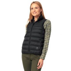 Kamizelka trekkingowa damska Tagart Wing 4 Lady Black puchowa. Czarne kamizelki damskie tagart, s, z materiału. Za 429.00 zł.