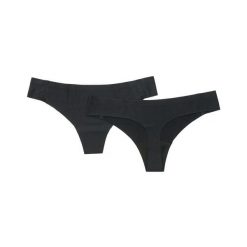 Stringi damskie Athlecia Alax (x2). Czarne stringi damskie Athlecia, l, bez wzorów, z elastanu. Za 147.00 zł.