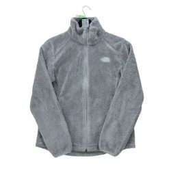 Second life - Kurtka polarowa TNF Osito dla kobiet - Stan bardzo dobry. Szare kurtki damskie The North Face, s, bez wzorów, z materiału, bez kaptura. Za 190.31 zł.