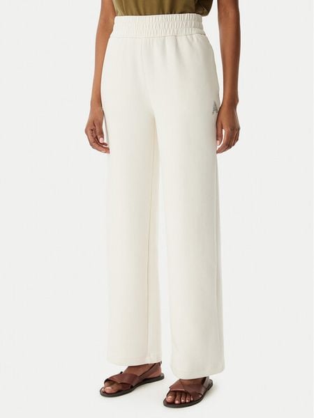 Armani Exchange Spodnie dresowe XW002840 AF21298 U1003 Kremowy Regular Fit. Białe spodnie dresowe damskie Armani Exchange, s, bez wzorów, z bawełny. Za 409.99 zł.