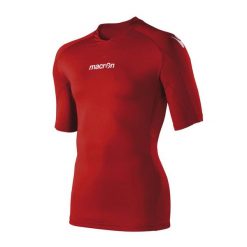 Koszulka Macron saturn. Czerwone t-shirty sportowe męskie Macron, bez ramiączek, do piłki nożnej. Za 245.00 zł.