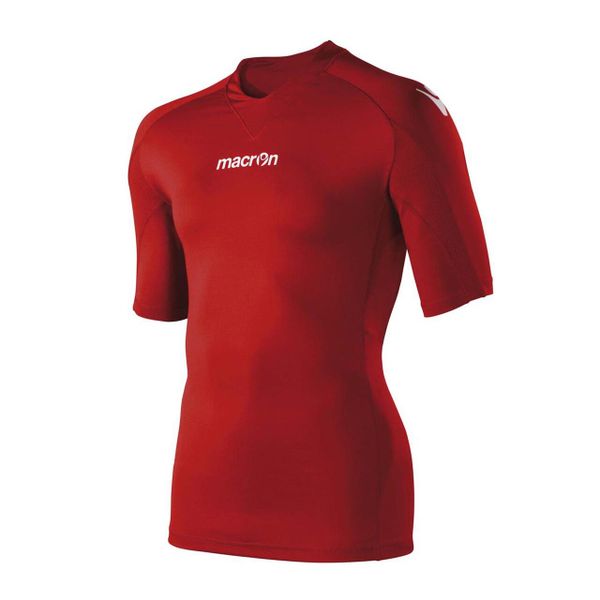 Koszulka Macron saturn. Czerwone t-shirty sportowe męskie Macron, bez ramiączek, do piłki nożnej. Za 245.00 zł.