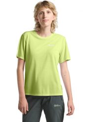 Jack Wolfskin Koszulka funkcyjna "Vonnan" w kolorze limonkowym rozmiar: XL. Zielone bluzki sportowe damskie Jack Wolfskin, xl, bez wzorów, z materiału, bez ramiączek. Za 122.96 zł.