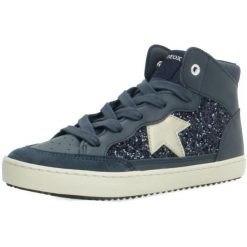 Buty GEOX J664GB 0BCEW Niebieski. Niebieskie obuwie treningowe damskie Geox, na fitness i siłownię. Za 266.99 zł.