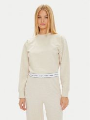 Guess Bluza O3YQ01 KBS91 Écru Regular Fit. Bluzy bez kaptura damskie Guess, l, z bawełny. Za 119.99 zł.
