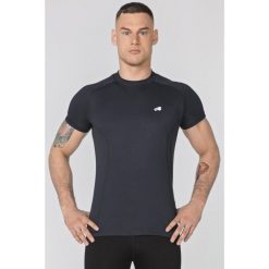 Koszulka termoaktywna z krótkim rękawem fitness męska Rough Radical Fury. Niebieskie t-shirty sportowe męskie ROUGH RADICAL, l, z dzianiny, bez ramiączek, do biegania. Za 90.93 zł.