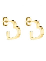 Liebeskind Kolczyki-wkrętki rozmiar: onesize. Żółte kolczyki damskie Liebeskind, ze stali. Za 143.56 zł.