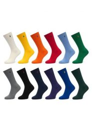 Polo Ralph Lauren Skarpety długie 449958849002 Kolorowy. Skarpetki męskie Polo Ralph Lauren, bez wzorów, z bawełny. Za 719.99 zł.