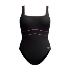Damski kostium kąpielowy 1-częściowy Speedo Eco New Contour Eclipse 1P. Czarne stroje jednoczęściowe damskie Speedo, xl, bez wzorów. Za 286.50 zł.