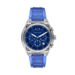 Zegarek Armani Exchange. Niebieskie zegarki męskie Armani Exchange. Za 689.99 zł.