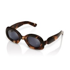 Okulary przeciwsłoneczne retro Siroko Fantasy Tortoise. Brązowe okulary przeciwsłoneczne damskie SIROKO, okrągłe. Za 387.00 zł.